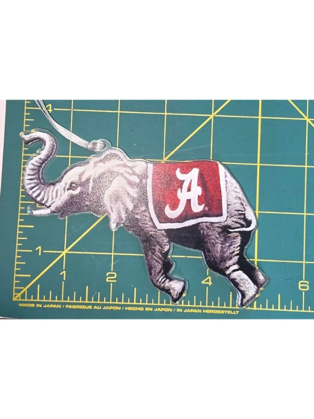 New Katie Cooper Designs for Valiant Alabama Mascot Acrylic Ornament Christmas
